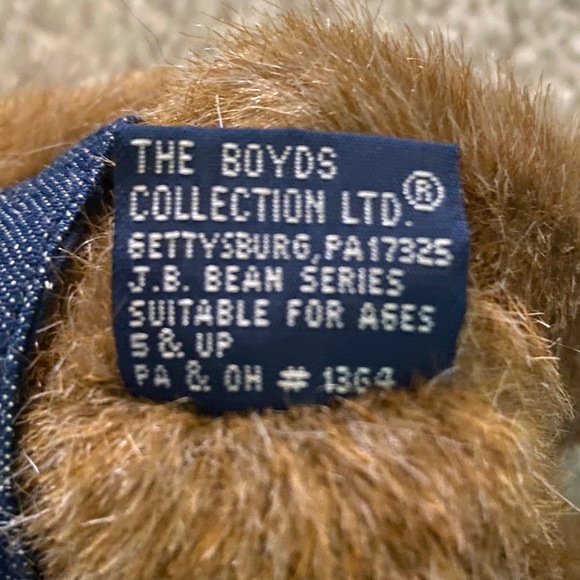 Boyds Bears – With Denim Vest - Picture 5 of 6